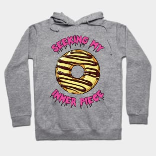 Doughnut Meditation Inner Peace Humor Hoodie